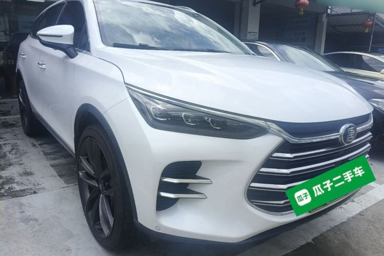 Used BYD Tang New Energy 2018 DM 2.0T All-Wheel Drive Smart Connectivity Luxury Model 7 Seats China V Emission Standard Front Right 45 Deg