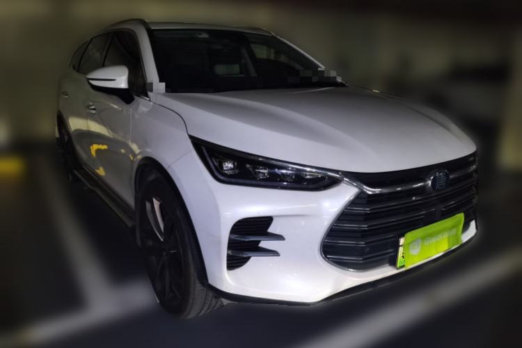 Used BYD Tang New Energy 2018 DM 2.0T All-Wheel Drive Smart Connectivity Luxury Model 7 Seats China V Emission Standard Front Right 45 Deg