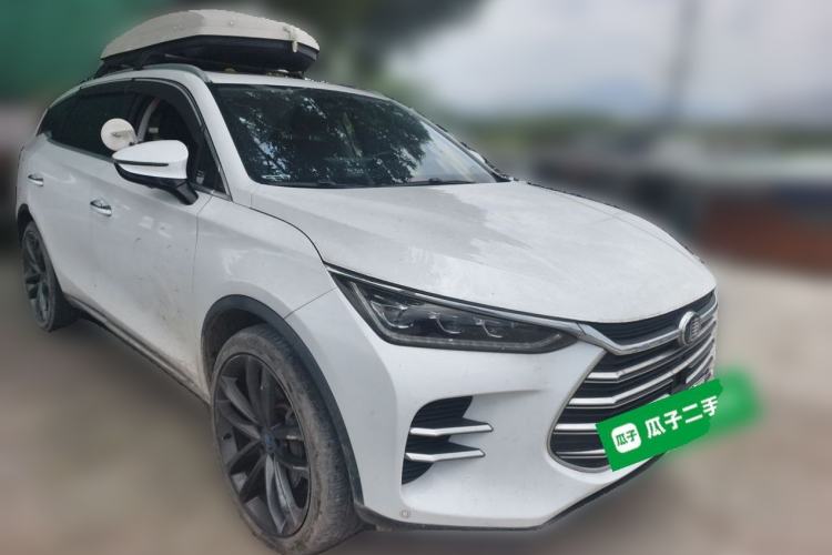 Used BYD Tang New Energy 2018 DM 2.0T All-Wheel Drive Smart Connectivity Luxury Model 7 Seats China V Emission Standard Front Right 45 Deg