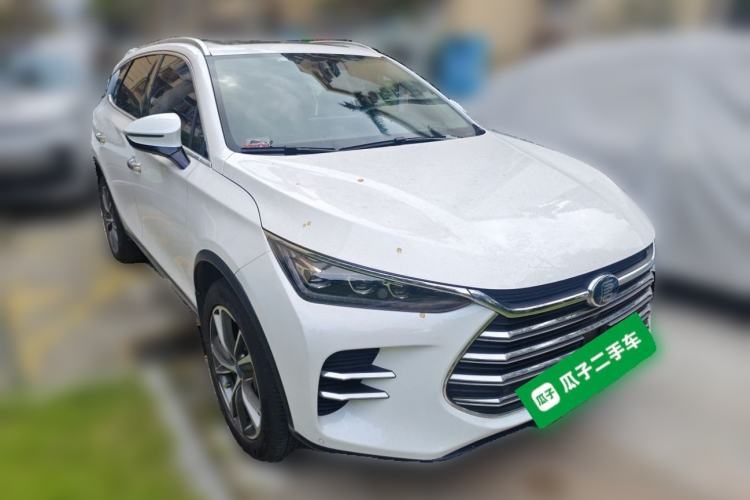 Used BYD Tang New Energy 2018 DM 2.0T All-Wheel Drive Smart Connectivity Luxury Model 7 Seats China V Emission Standard Front Right 45 Deg