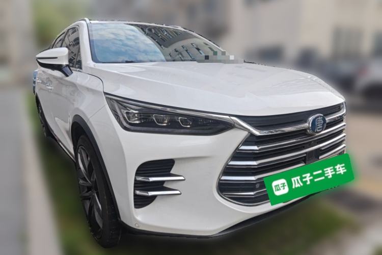 Used BYD Tang New Energy 2018 DM 2.0T All-Wheel Drive Smart Connectivity Luxury Model 7 Seats China V Emission Standard Front Right 45 Deg