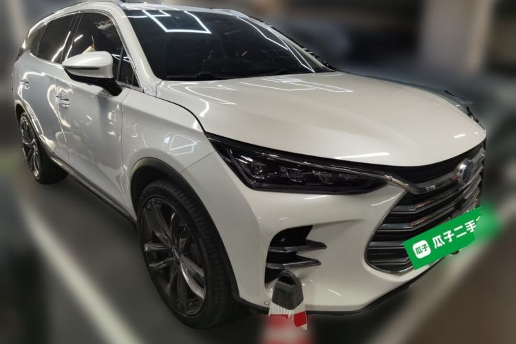 Used BYD Tang New Energy 2018 DM 2.0T All-Wheel Drive Smart Connect Elite 7-Seater China V Emission Standard Front Right 45 Deg
