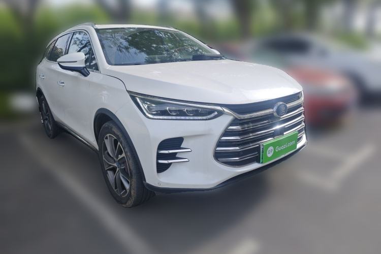 Used BYD Tang New Energy 2018 DM 2.0T All-Wheel Drive Smart Connectivity Enjoyment Model 5 Seats China V Emission Standard Front Right 45 Deg