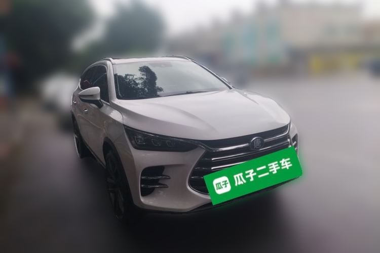 Used BYD Tang New Energy 2018 DM 2.0T All-Wheel Drive Smart Connectivity Luxury Model 7 Seats China V Emission Standard Front Right 45 Deg