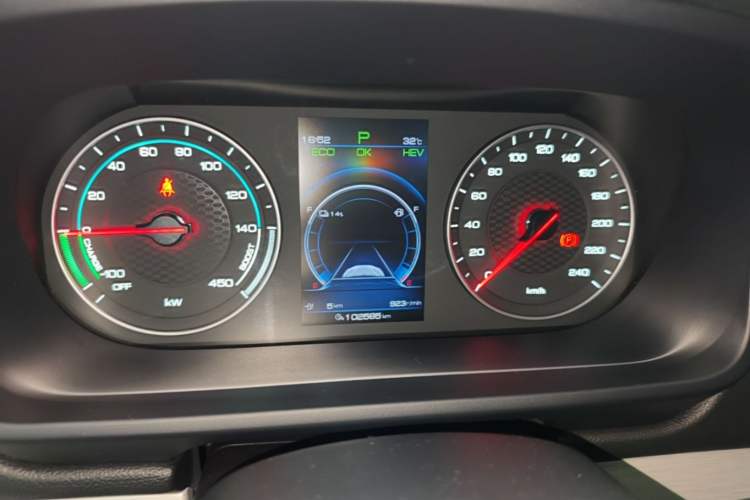 Used BYD Tang New Energy 2018 DM 2.0T All-Wheel Drive Smart Connect Advanced Model 7 Seats China V Emission Standard Instrument Cluster