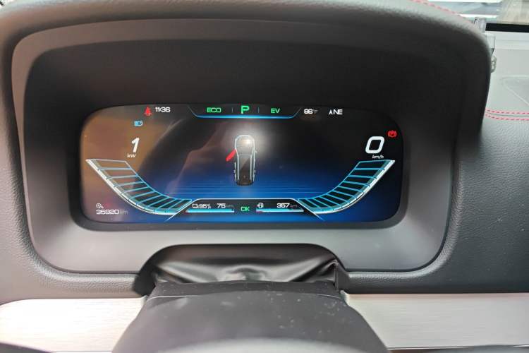 Used BYD Tang New Energy 2018 DM 2.0T All-Wheel Drive Smart Connectivity Luxury Model 7 Seats China V Emission Standard Instrument Cluster
