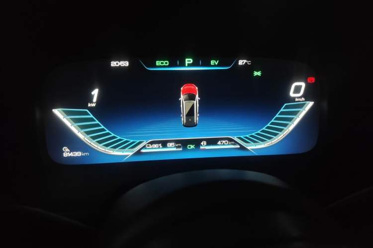 Used BYD Tang New Energy 2018 DM 2.0T All-Wheel Drive Smart Connect Genesis Edition 7 Seats China V Emission Standard Instrument Cluster
