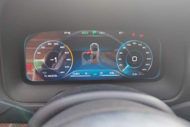 Used BYD Tang New Energy 2018 DM 2.0T All-Wheel Drive Smart Connectivity Enjoyment Model 5 Seats China V Emission Standard Instrument Cluster