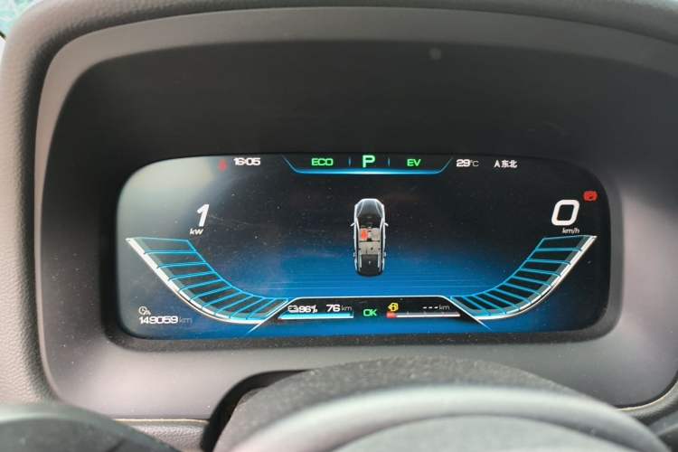 Used BYD Tang New Energy 2018 DM 2.0T All-Wheel Drive Smart Connectivity Luxury Model 7 Seats China V Emission Standard Instrument Cluster