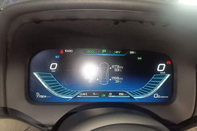 Used BYD Tang New Energy 2018 DM 2.0T All-Wheel Drive Smart Connect Genesis Edition 7 Seats China V Emission Standard Instrument Cluster