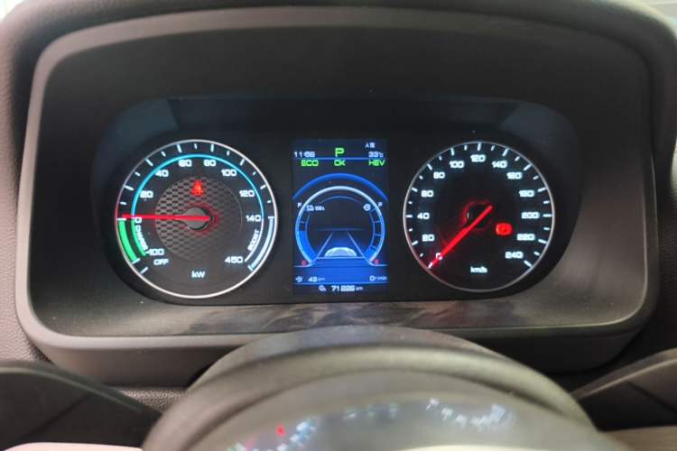 Used BYD Tang New Energy 2018 DM 2.0T All-Wheel Drive Smart Connect Advanced Model 7 Seats China V Emission Standard Instrument Cluster