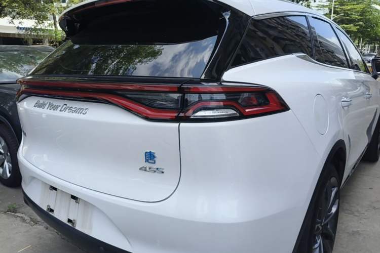 Used BYD Tang New Energy 2018 DM 2.0T All-Wheel Drive Smart Connect Innovation Model 5 Seats China V Emission Standard Rear Right 45 Deg