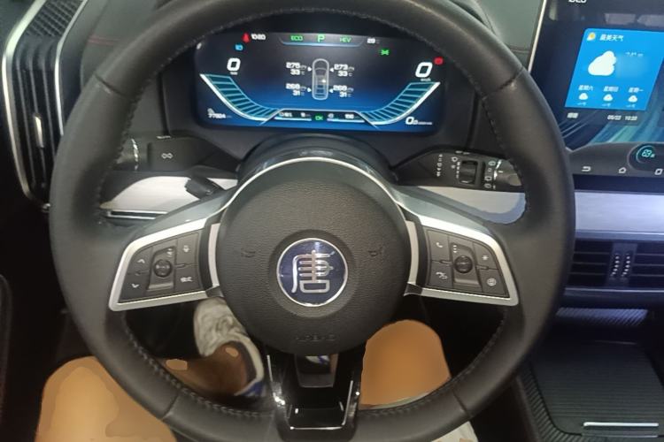 Used BYD Tang New Energy 2018 DM 2.0T All-Wheel Drive Smart Connect Genesis Edition 7 Seats China V Emission Standard Steering Wheel