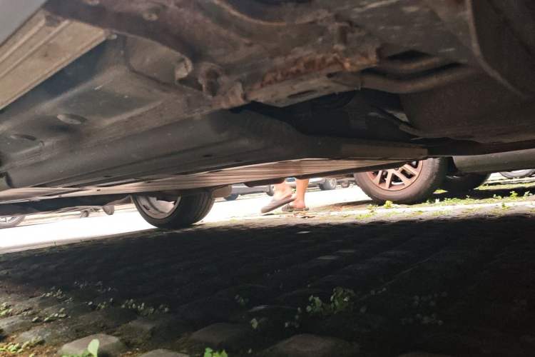 Used BYD Tang New Energy 2019 DM 2.0T All-Wheel Drive Connected Leading Model 7 Seats China VI Standard Chassis Rear Left