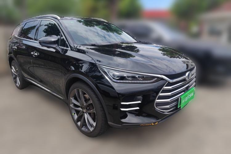 Used BYD Tang New Energy 2019 DM 2.0T All-Wheel Drive Connected Leading Model 7 Seats China VI Standard Front Right 45 Deg