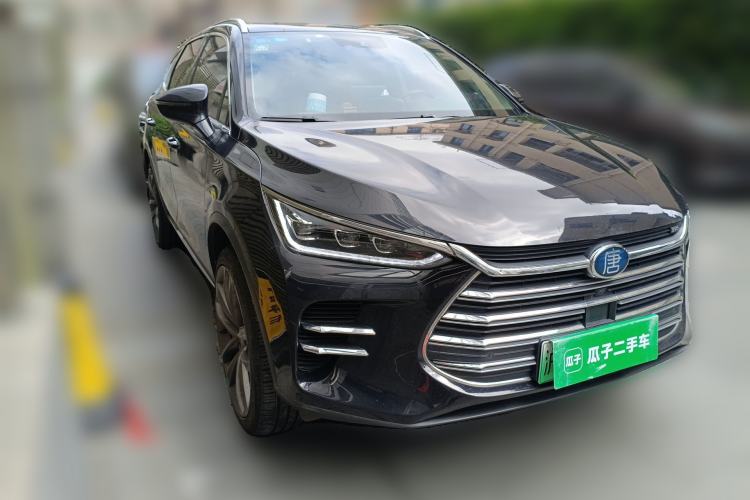 Used BYD Tang New Energy 2019 DM 2.0T All-Wheel Drive Connected Leading Model 7 Seats China VI Standard Front Right 45 Deg