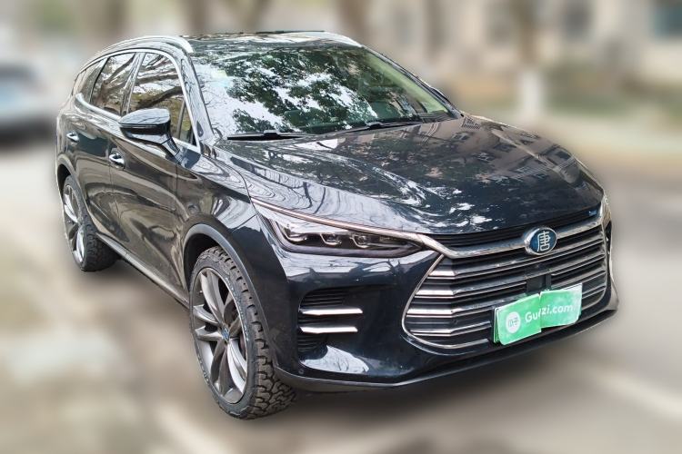 Used BYD Tang New Energy 2019 DM 2.0T All-Wheel Drive Connected Innovation Edition 7 Seats China VI Standard Front Right 45 Deg