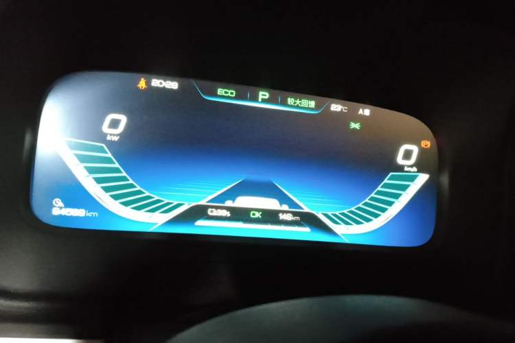 Used BYD Tang New Energy 2019 EV600D Four-Wheel Drive Smart Connect Genesis Edition Instrument Cluster