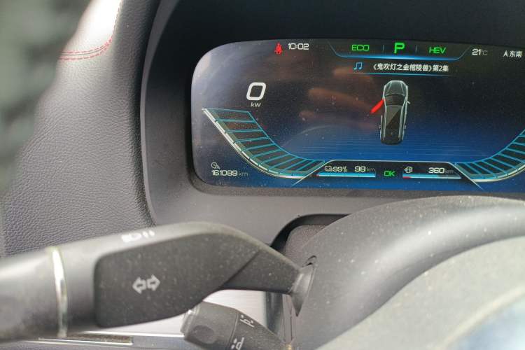 Used BYD Tang New Energy 2019 DM 2.0T All-Wheel Drive Connected Leading Model 7 Seats China VI Standard Odometer Close Up