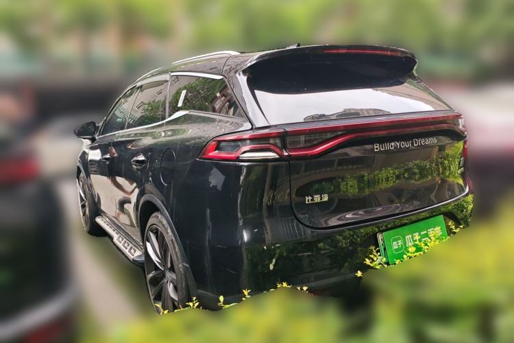 Used BYD Tang New Energy 2019 DM 2.0T All-Wheel Drive Connected Leading Model 7 Seats China VI Standard Rear Left 45 Deg