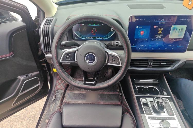 Used BYD Tang New Energy 2019 DM 2.0T All-Wheel Drive Connected Leading Model 7 Seats China VI Standard Steering Wheel