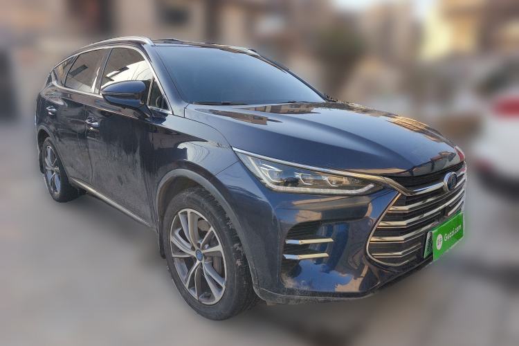 Used BYD Tang New Energy 2019 DM 2.0T All-Wheel Drive Smart Connectivity Enjoyment Model 7 Seats China VI Standard Front Right 45 Deg