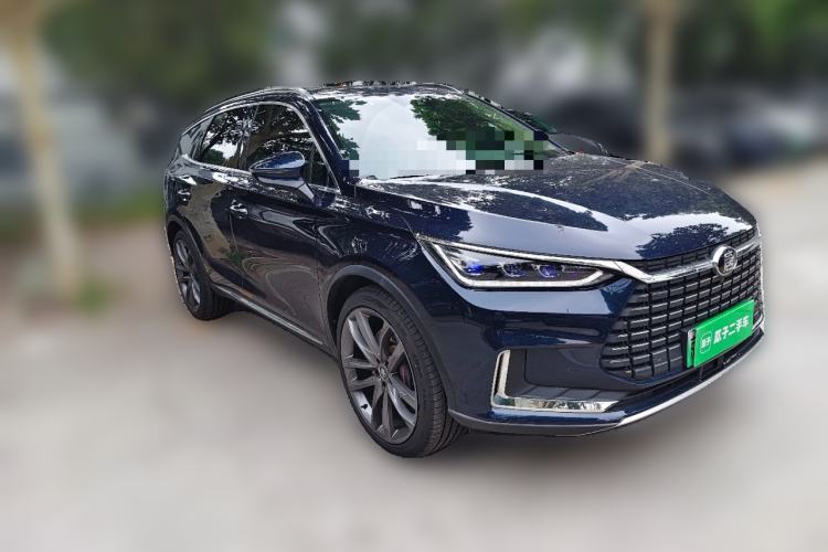 Used BYD Tang New Energy 2019 EV600 Two-Wheel Drive Smart Connectivity Deluxe Model Front Right 45 Deg