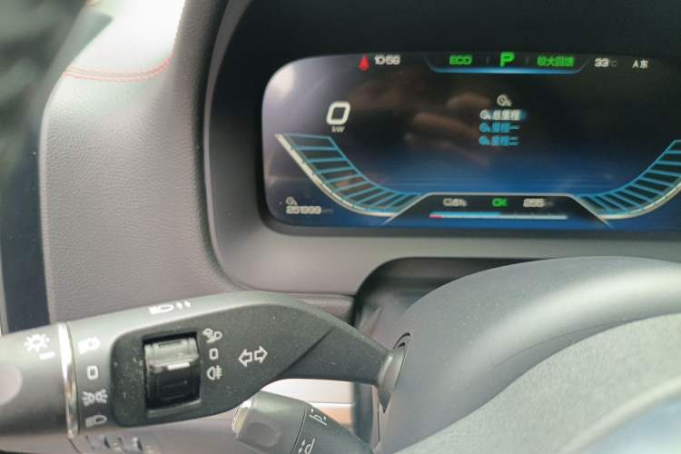 Used BYD Tang New Energy 2019 EV600D Four-Wheel Drive Smart Connect Genesis Edition Odometer Close Up
