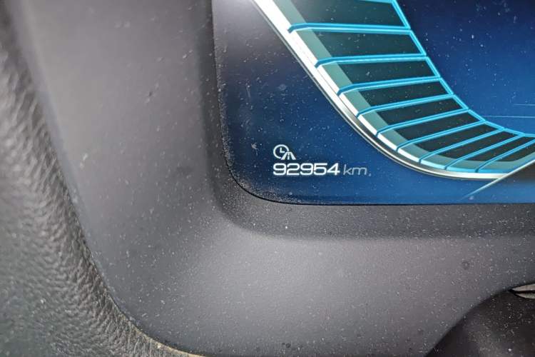 Used BYD Tang New Energy 2019 EV600 Two-Wheel Drive Smart Connectivity Deluxe Model Odometer Close Up