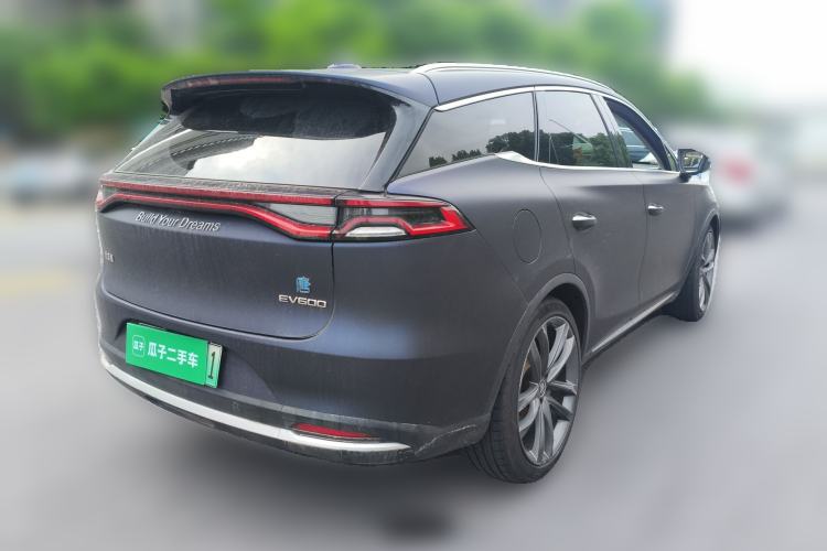 Used BYD Tang New Energy 2019 EV600 Two-Wheel Drive Smart Connectivity Deluxe Model Rear Right 45 Deg