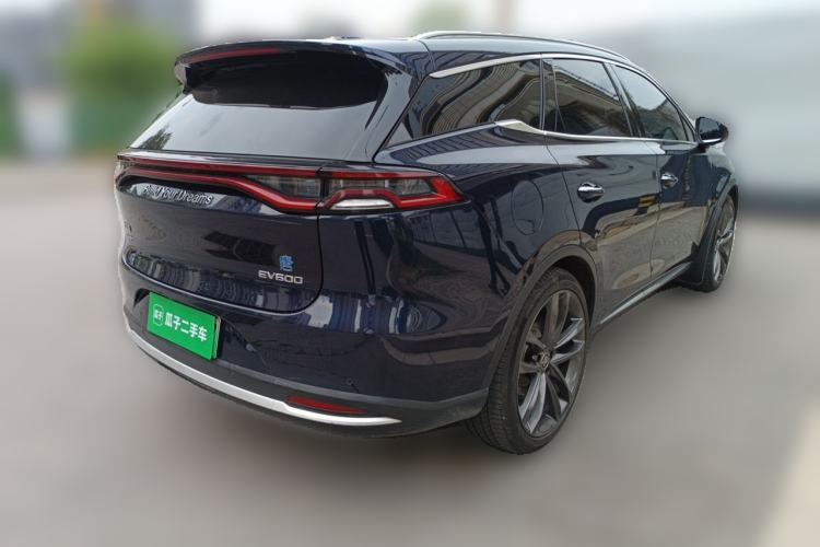 Used BYD Tang New Energy 2019 EV600D Four-Wheel Drive Smart Connectivity Leading Model Rear Right 45 Deg