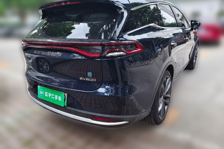 Used BYD Tang New Energy 2019 EV600 Two-Wheel Drive Smart Connectivity Deluxe Model Rear Right 45 Deg