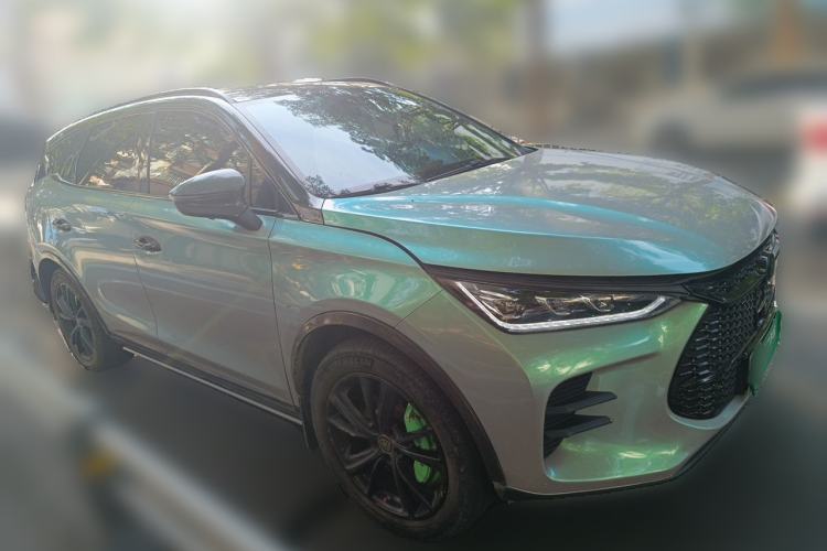 Used BYD Tang New Energy 2019 DM 2.0T All-Wheel Drive Smart Connectivity Enjoyment Model 7 Seats China VI Standard Front Right 45 Deg