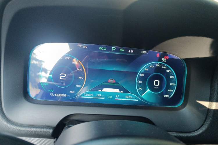 Used BYD Tang New Energy 2019 DM 2.0T All-Wheel Drive Smart Connectivity Enjoyment Model 7 Seats China VI Standard Instrument Cluster