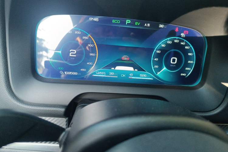 Used BYD Tang New Energy 2019 DM 2.0T All-Wheel Drive Smart Connectivity Enjoyment Model 7 Seats China VI Standard Odometer Close Up