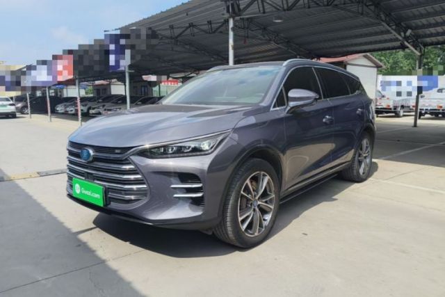 Used BYD Tang New Energy 2019 DM 2.0T All-Wheel Drive Smart Connectivity Enjoyment Model 7 Seats China VI Standard