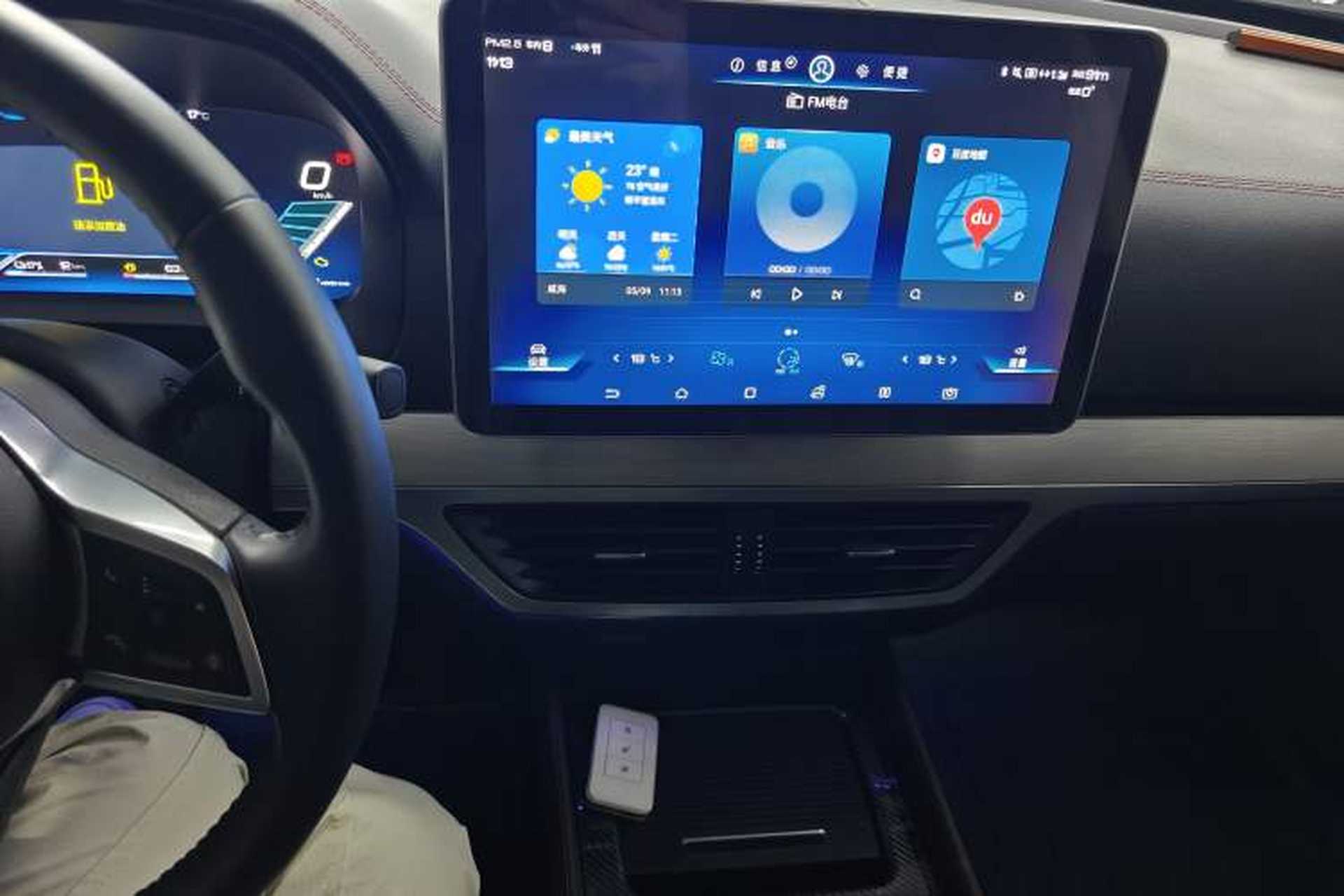Used BYD Tang New Energy 2019 DM 2.0T All-Wheel Drive Connected Leading Model 7 Seats China VI Standard Audio And AC Panel