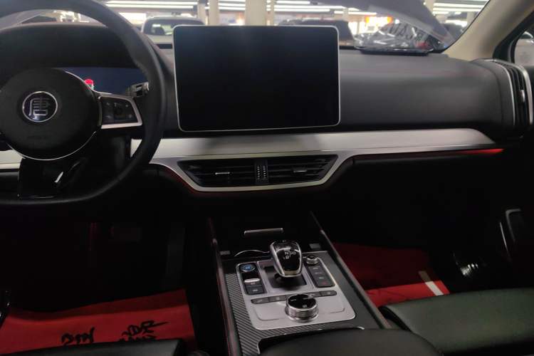 Used BYD Tang New Energy 2019 EV600D Four-Wheel Drive Smart Connect Genesis Edition Audio And AC Panel