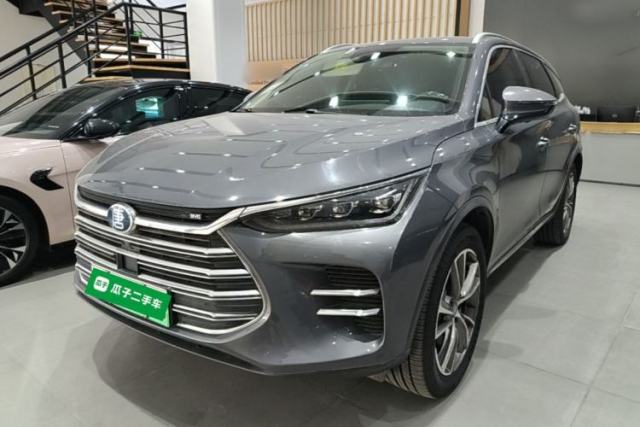 Used BYD Tang New Energy 2019 DM 2.0T All-Wheel Drive Connected Leading Model 7 Seats China VI Standard