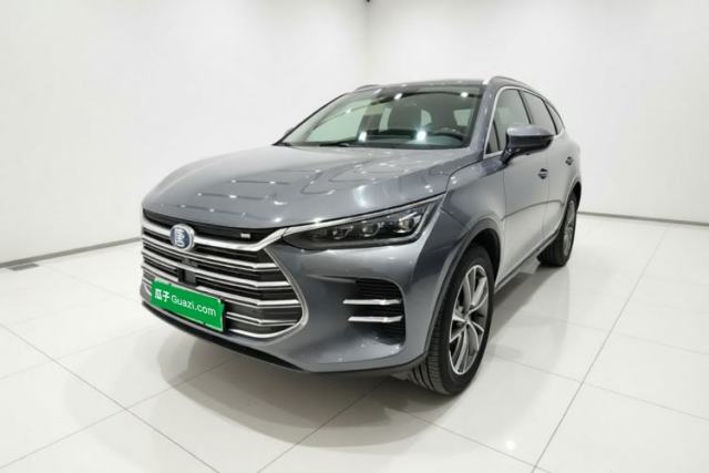 Used BYD Tang New Energy 2019 DM 2.0T All-Wheel Drive Connected Leading Model 7 Seats China VI Standard