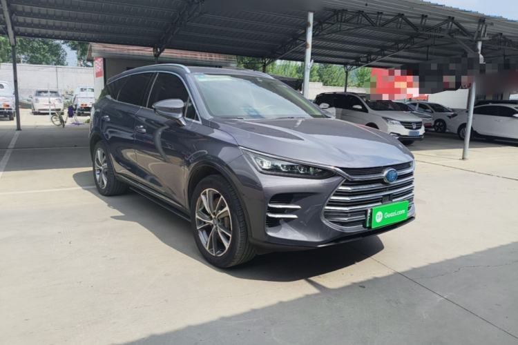 Used BYD Tang New Energy 2019 DM 2.0T All-Wheel Drive Smart Connectivity Enjoyment Model 7 Seats China VI Standard Front Right 45 Deg