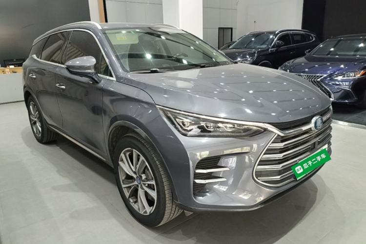 Used BYD Tang New Energy 2019 DM 2.0T All-Wheel Drive Connected Leading Model 7 Seats China VI Standard Front Right 45 Deg