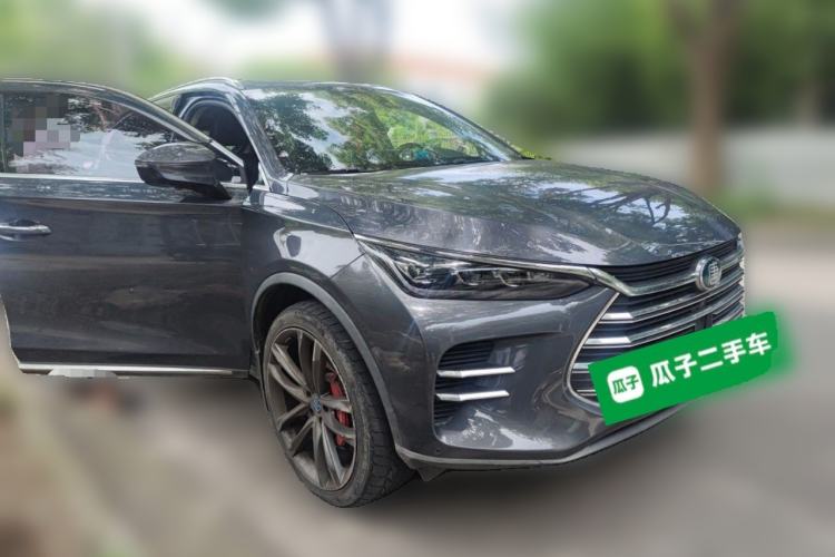 Used BYD Tang New Energy 2019 DM 2.0T All-Wheel Drive Smart Connectivity Enjoyment Model 7 Seats China VI Standard Front Right 45 Deg