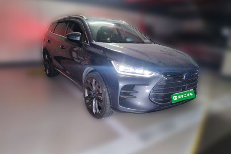Used BYD Tang New Energy 2019 DM 2.0T All-Wheel Drive Connected Innovation Edition 7 Seats China VI Standard Front Right 45 Deg