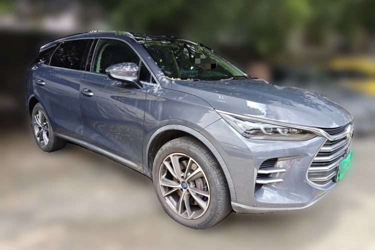 Used BYD Tang New Energy 2019 DM 2.0T All-Wheel Drive Smart Connectivity Enjoyment Model 7 Seats China VI Standard Front Right 45 Deg