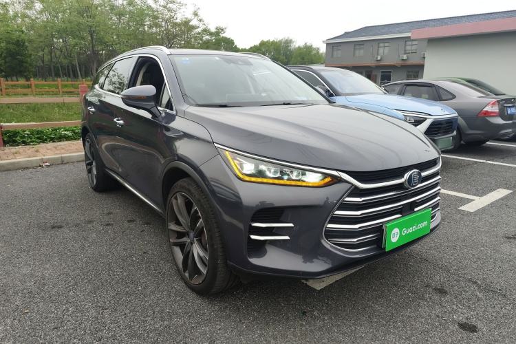 Used BYD Tang New Energy 2019 DM 2.0T All-Wheel Drive Connected Innovation Edition 7 Seats China VI Standard Front Right 45 Deg