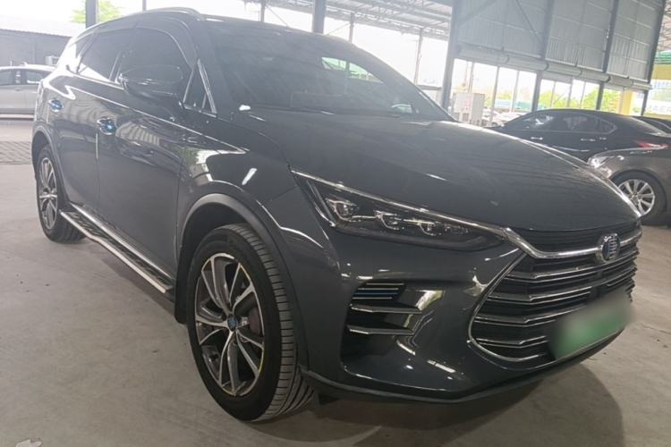 Used BYD Tang New Energy 2019 DM 2.0T All-Wheel Drive Smart Connect & Enjoyment Model 6 Seats China VI Standard Front Right 45 Deg