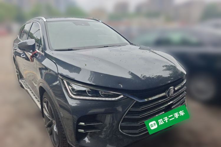 Used BYD Tang New Energy 2019 DM 2.0T All-Wheel Drive Connected Leading Model 7 Seats China VI Standard Front Right 45 Deg