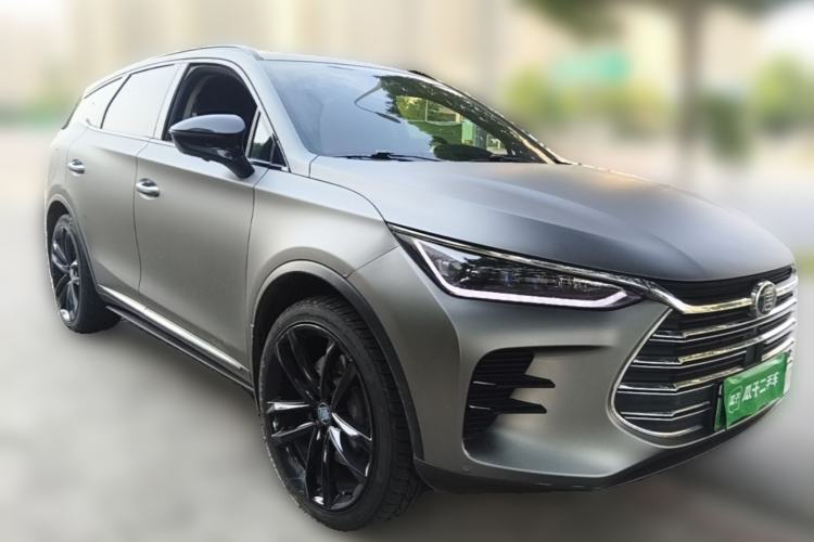 Used BYD Tang New Energy 2019 DM 2.0T All-Wheel Drive Connected Leading Model 7 Seats China VI Standard Front Right 45 Deg