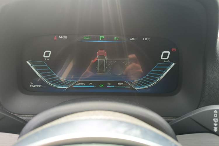 Used BYD Tang New Energy 2019 DM 2.0T All-Wheel Drive Smart Connectivity Enjoyment Model 7 Seats China VI Standard Instrument Cluster